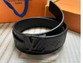 Louis Vuitton Belt – Black Embossed Monogram