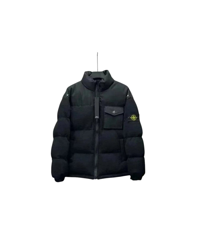 Giacca in piuma Stone Island – nera