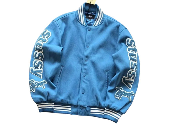 Giacca varsity Stüssy – blu
