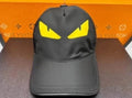 Fendi Bag Bugs Cap – Black/Yellow