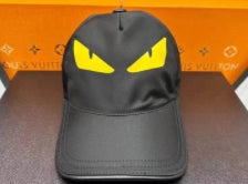 Fendi Bag Bugs Cap – Black/Yellow