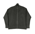 Maison Margiela 4-Stitch Zip-Up Knit – Grey