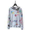 Chrome Hearts Cross Hoodie – Grey