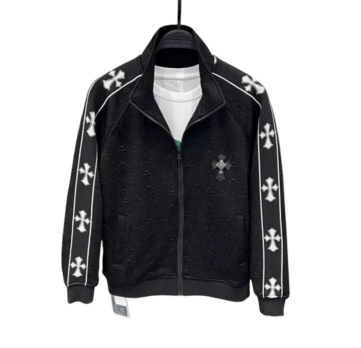 Chrome Hearts Cross Track Jacket – Black