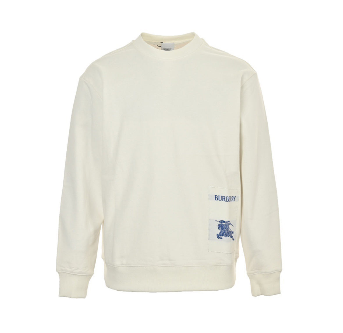 Burberry Label Patch Sweatshirt
