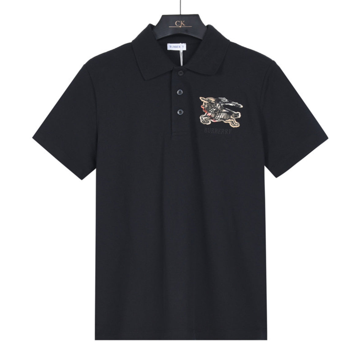Burberry Equestrian Knight Patch Polo Shirt