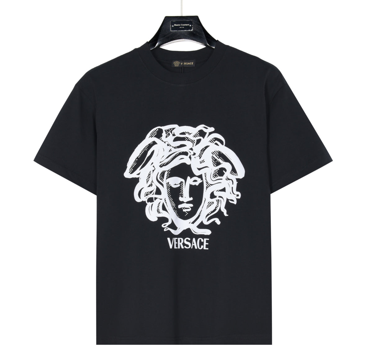 Versace Medusa Logo T-Shirt – Black