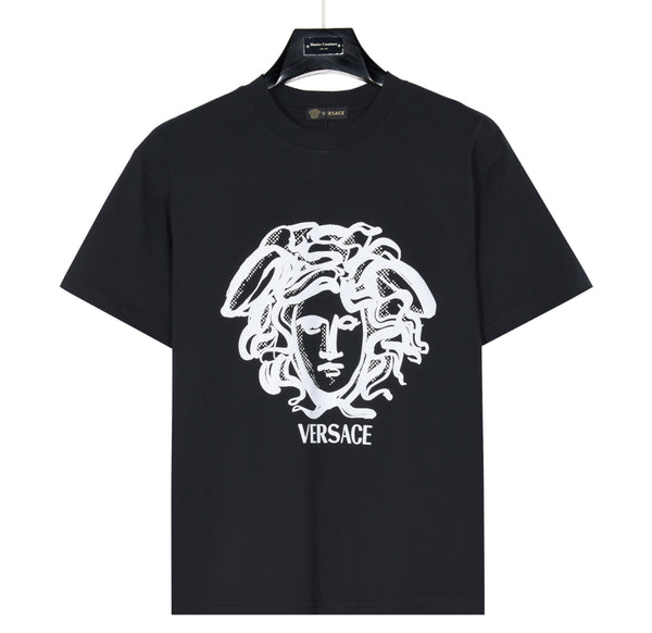 Versace Medusa Logo T-Shirt – Black