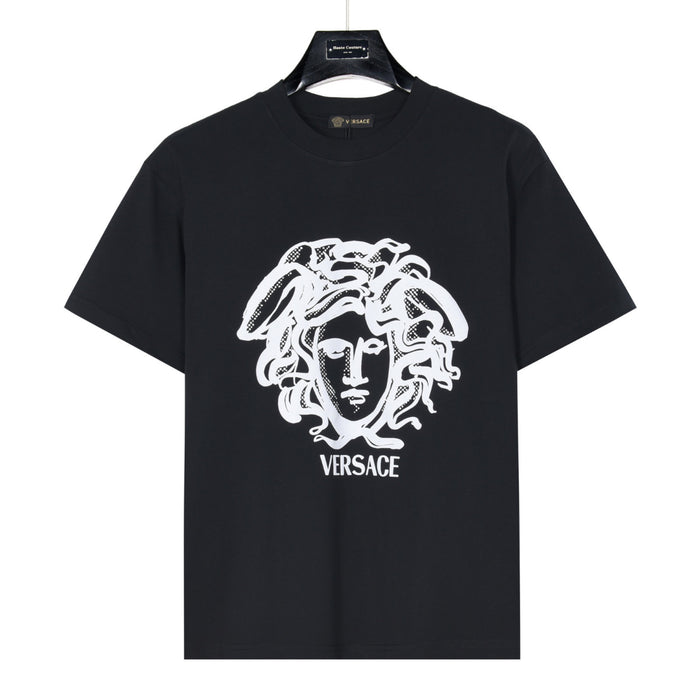 T-shirt Versace avec logo Méduse – Noir