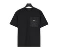 Prada Black Nylon Pocket T-Shirt