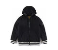 Moose Knuckles Black Sherpa Fleece Hoodie