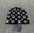 Louis Vuitton Monogram Beanie – Black/White