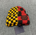 Louis Vuitton Yellow & Red Patchwork Beanie