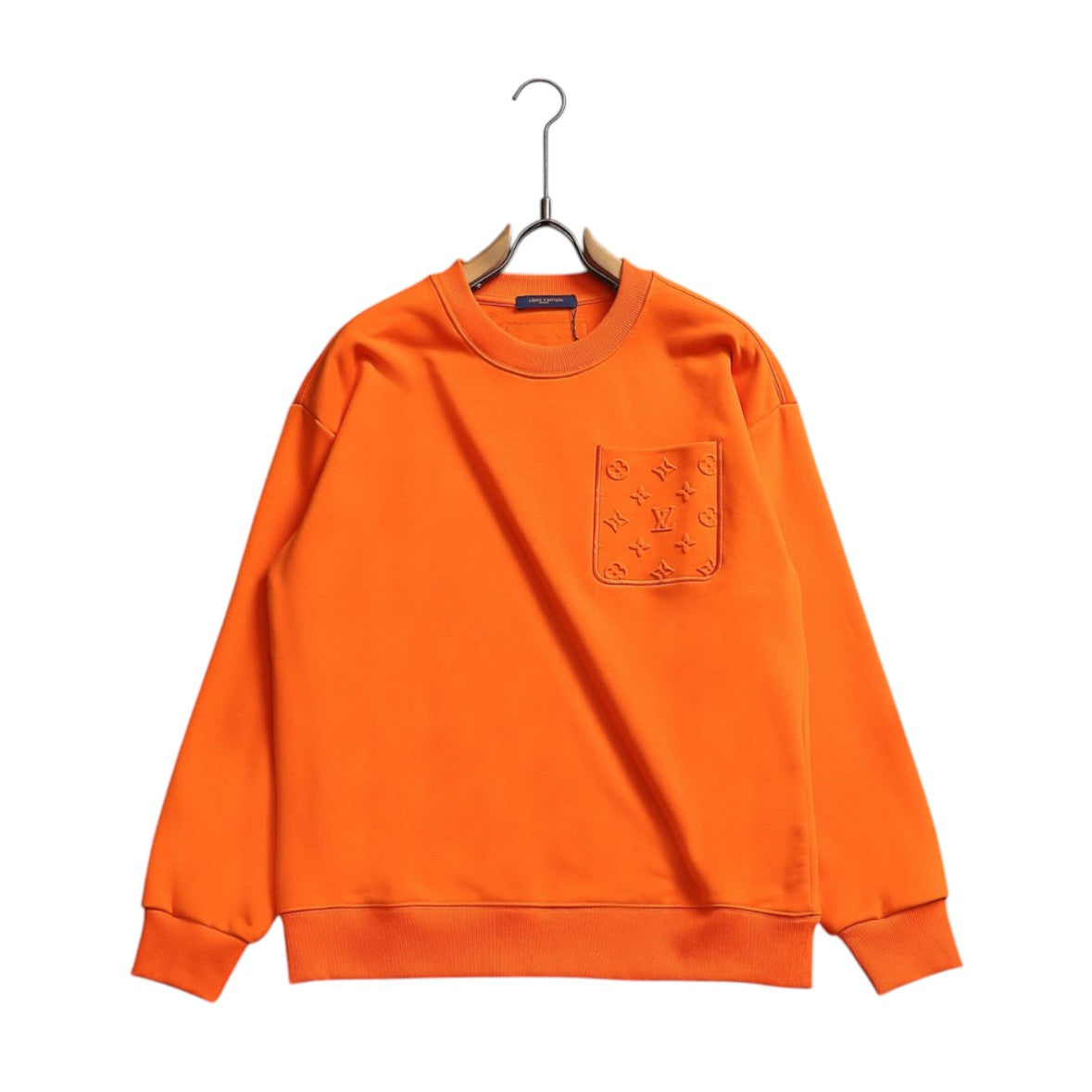 Louis Vuitton Orange Monogram Pocket Sweatshirt