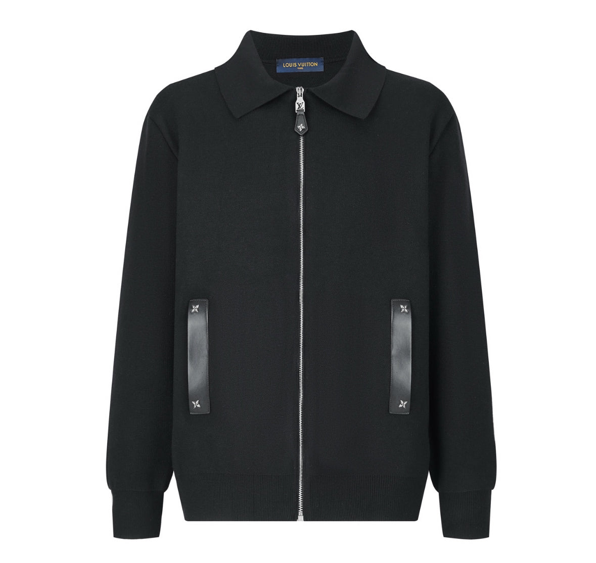 Louis Vuitton Black Zip-Up Jacket