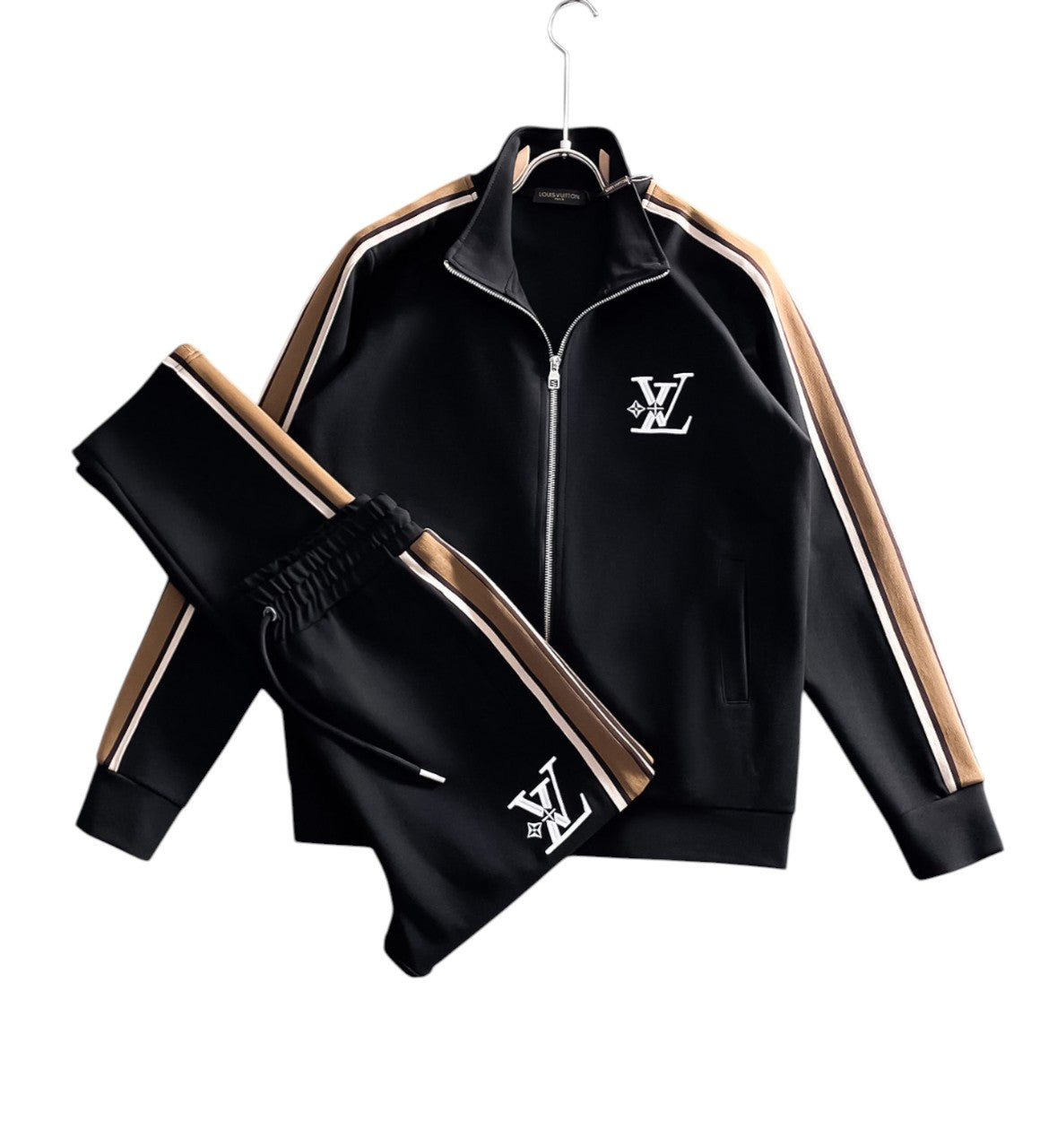 Louis Vuitton Black & Brown Track Suit