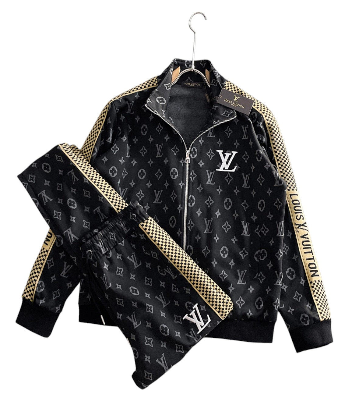 Louis Vuitton Black Monogram Track Suit