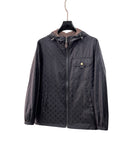 Louis Vuitton Black Monogram Hooded Jacket