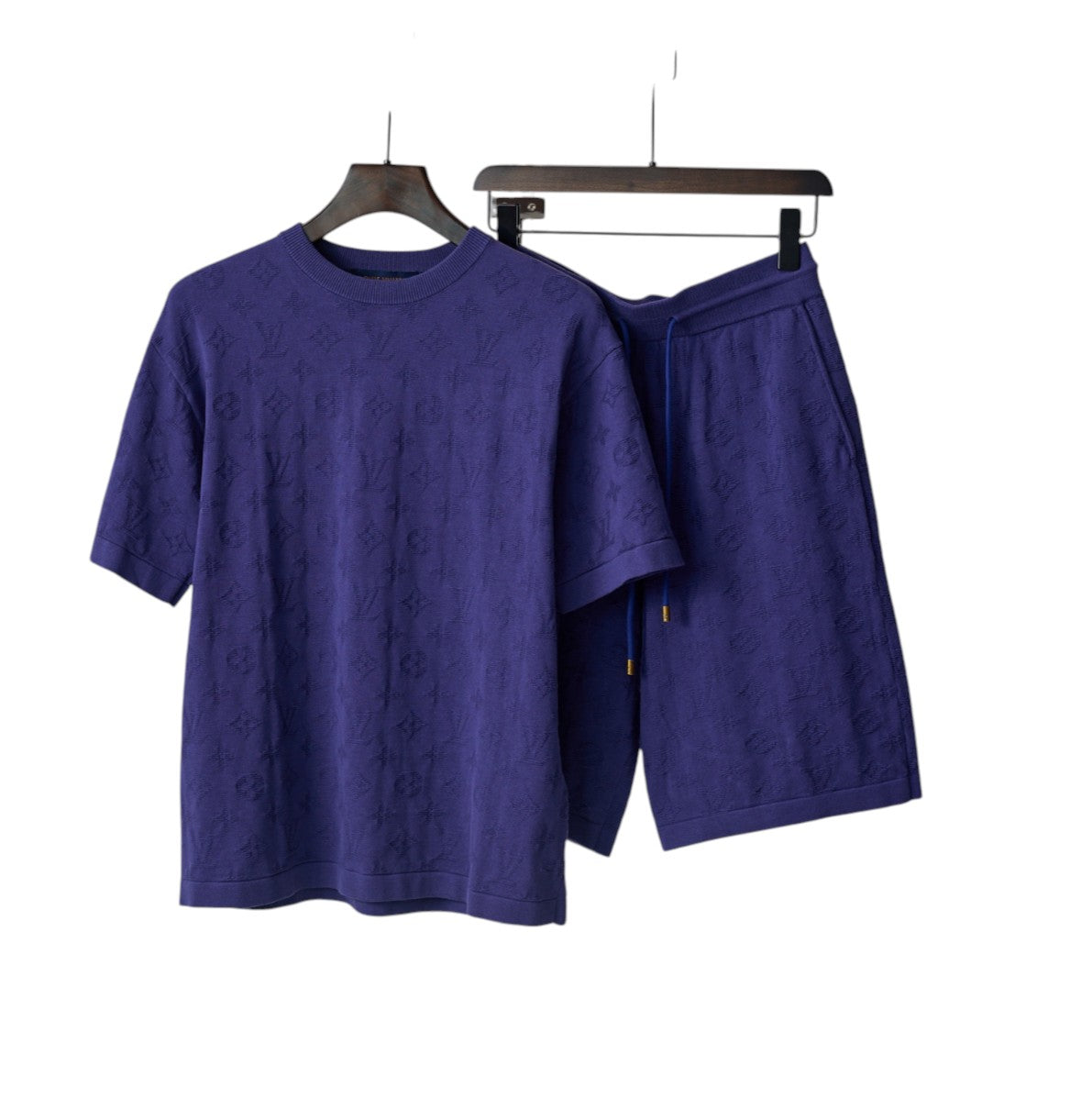 Louis Vuitton Embossed Monogram Short-Sleeve Set