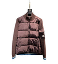 Moncler Grenoble Padded Knit Jacket – Brown