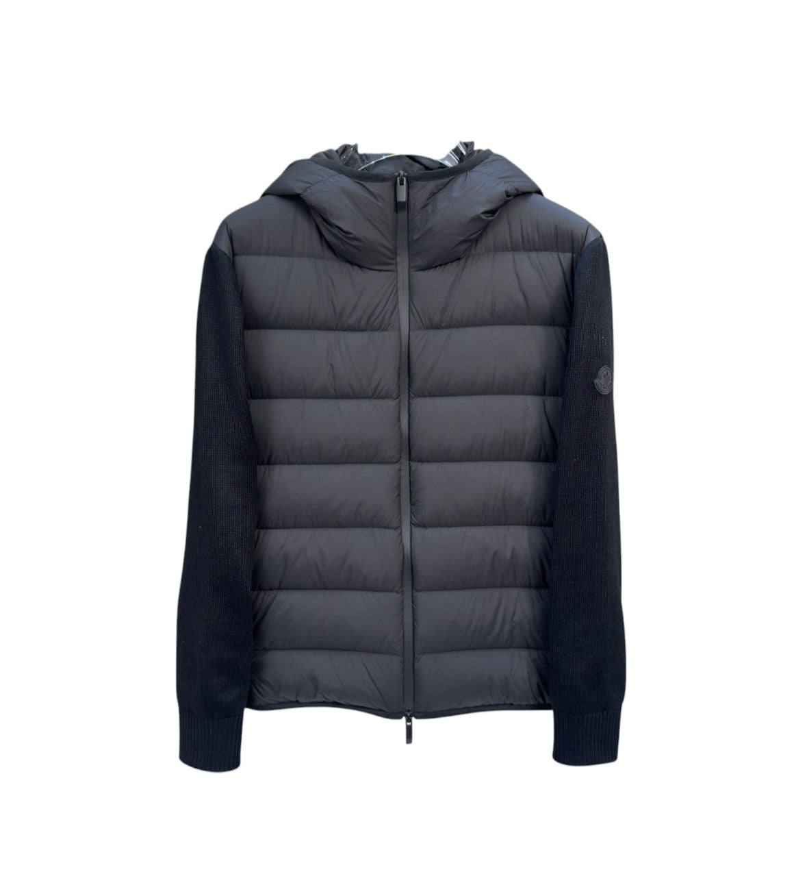 Moncler Grenoble Padded Knit Jacket – Black