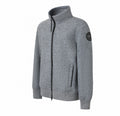 Canada Goose Grey Wool Zip-Up Jacket