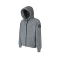 Canada Goose Grey Wool Zip-Up Hoodie