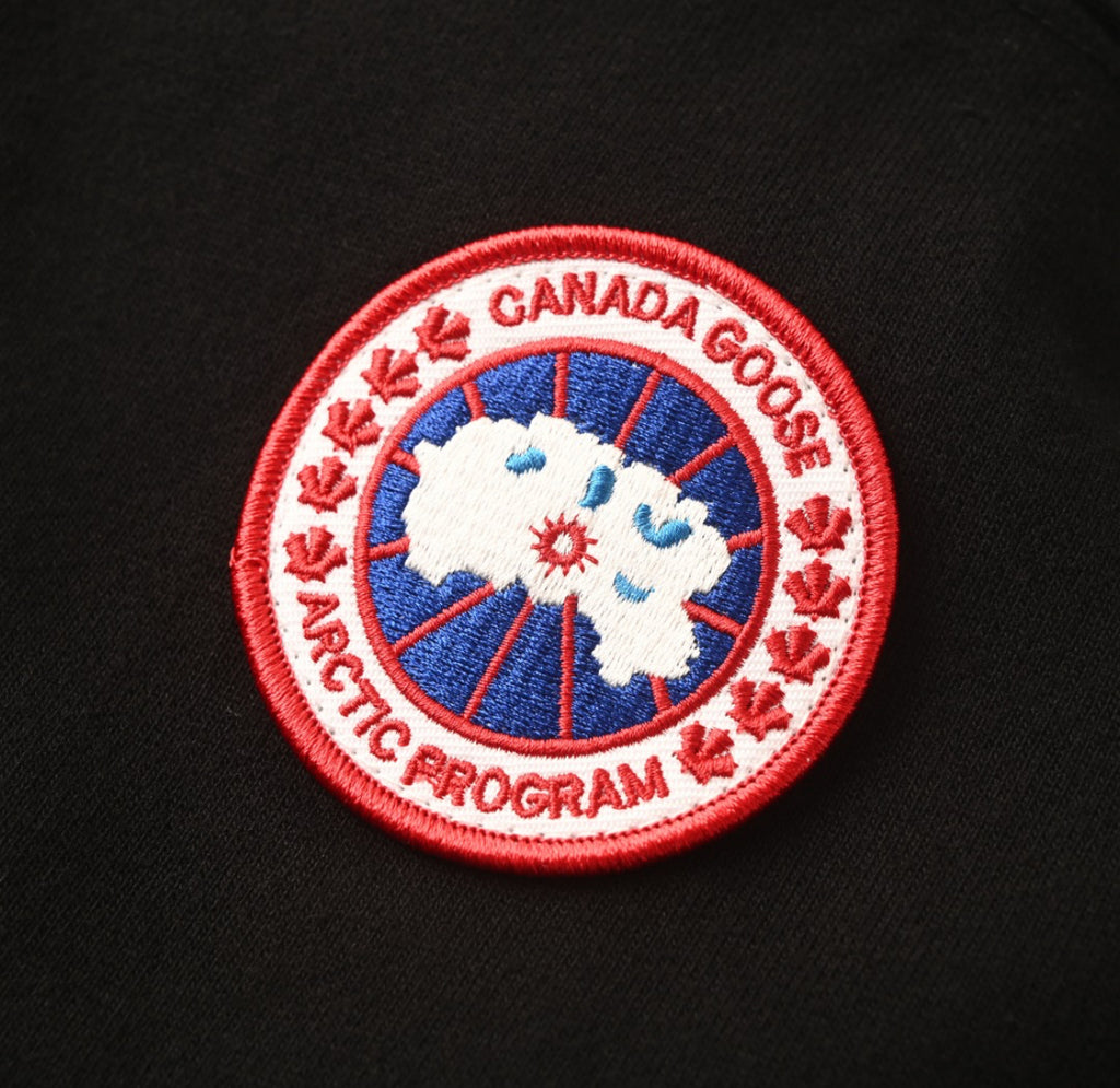 Canada Goose Black Zip-Up Hoodie