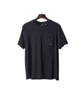 Moose Knuckles Black Pocket T-Shirt