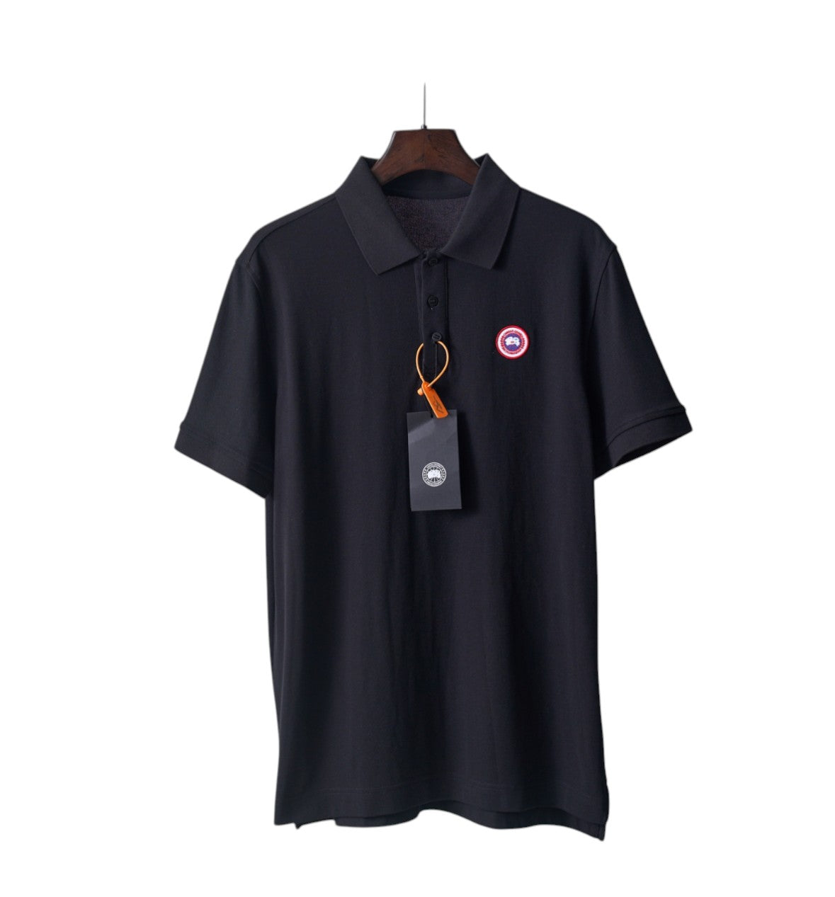 Canada Goose Black Classic Polo Shirt