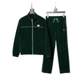 Prada Velvet Green Tracksuit