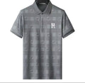 Hermès Patterned Grey Polo