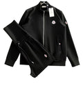 Moncler Black Logo Track Jacket & Pants Set