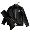 Amiri Black Logo Track Jacket & Pants Set