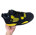Jordan 4 Black Yellow