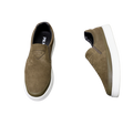 Prada Suede Slip-On Sneakers – Brown