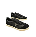 Prada Suede and Leather Sneakers – Black