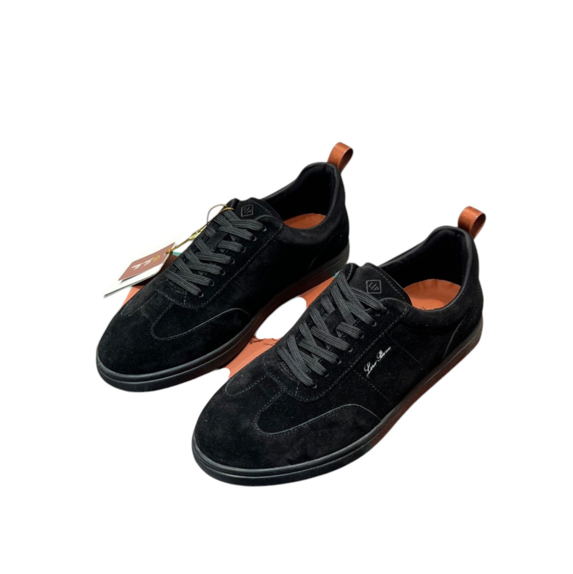Loro Piana Week-End Walk Sneakers – Black Suede