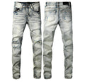 Amiri Thrasher Distressed Jeans – Light Blue