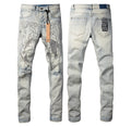 Ksubi Light Blue Graphic Denim Jeans