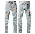 Ksubi Royalty Heroism Rose Embroidered Jeans