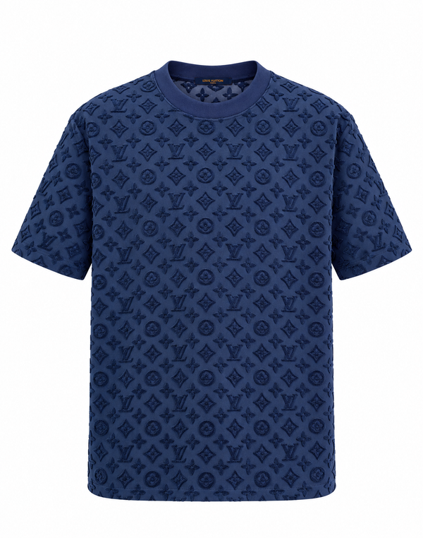 Louis Vuitton LV Glitch Logo T-Shirt – White
