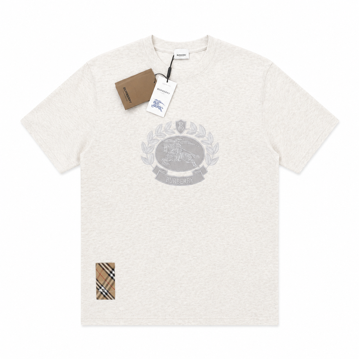 Burberry Equestrian Knight Design T-Shirt