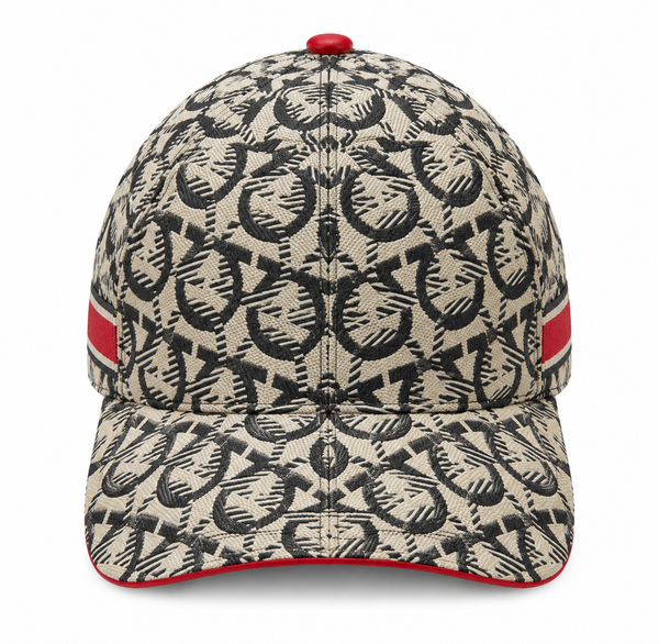Chapeau rouge Ferragamo Gancini