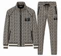 Balmain Paris Monogram Tracksuit – Black/Cream