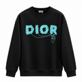 Dior Scribble Logo Crewneck – Black