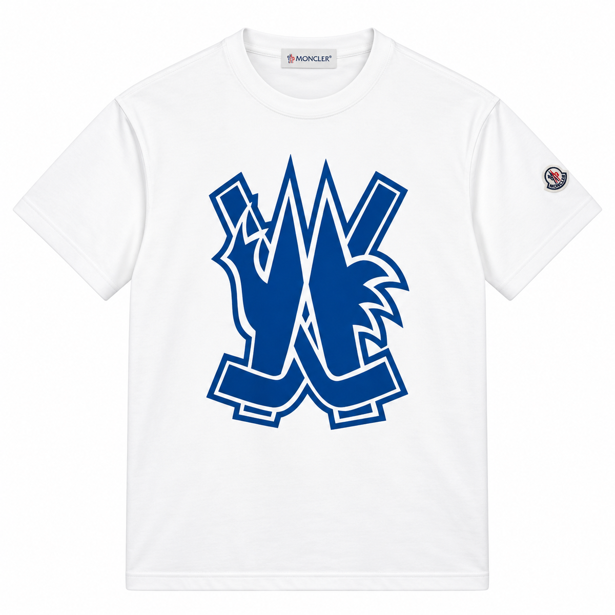 Moncler Graphic Logo T-Shirt – White