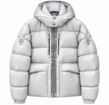 Moncler Hooded Puffer Jacket- White