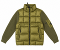 C.P. Company Goggle Hooded Padded Jacket – Dusty Olive