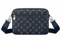 Louis Vuitton Monogram Crossbody Bag – Navy/Grey